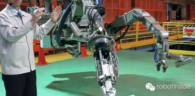 東芝開發出巨型機器人 協助清除福島核反應堆