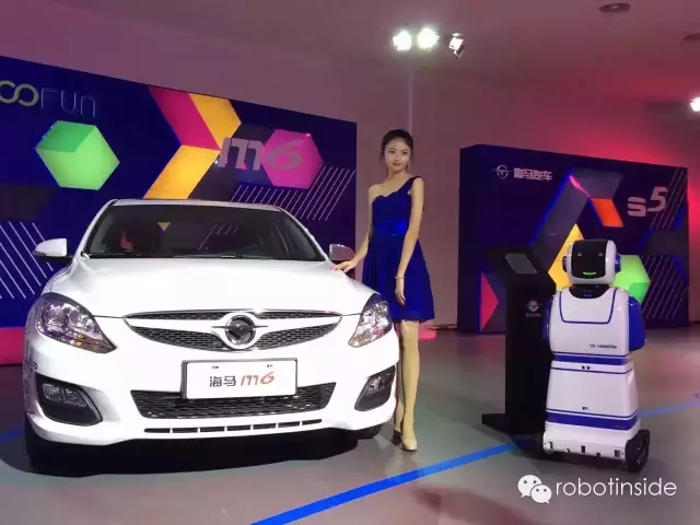海馬成全球首家聘用機器人作銷售員的企業