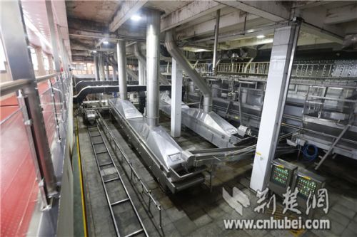 勁牌公司機器人釀酒引圍觀