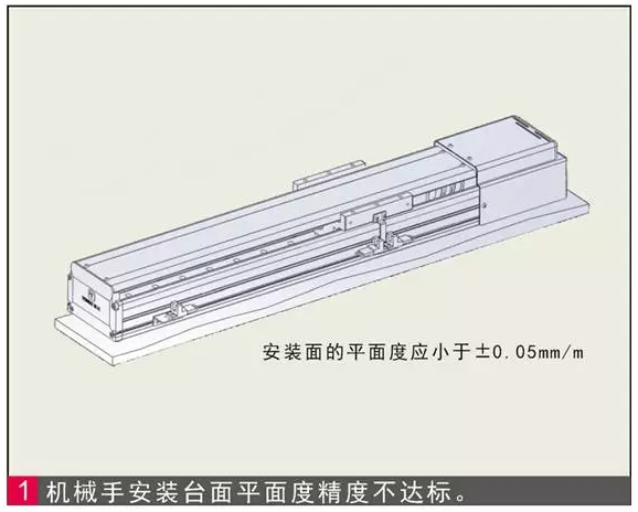 單軸、多軸機械手臂安裝使用常見問題和對策分析