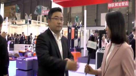 新戰略機器人全媒體CeMAT專題采訪之?？禉C器人