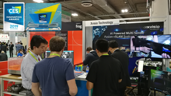 詮視科技榮登CES2019創新專區 —— 獲獎產品eXLAM-80X現場預售通道開啟