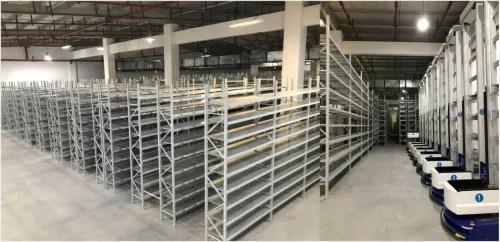 9臺庫寶料箱機器人在順豐DHL上海倉投入使用