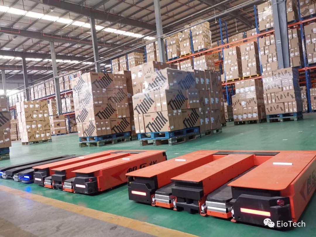 出場即出彩，易博特托盤機器人首單落戶聯(lián)想電腦