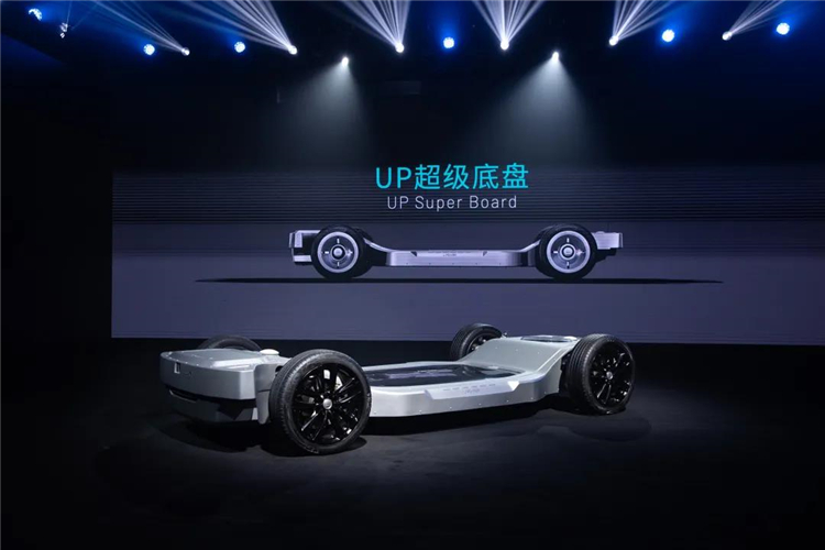 搭載鐳神智能CH128X1車規激光雷達，悠跑科技UP超級底盤升級發布