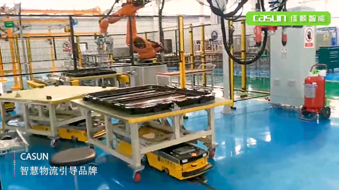 10+鋰電企業內部AGV/AMR應用情況解讀
