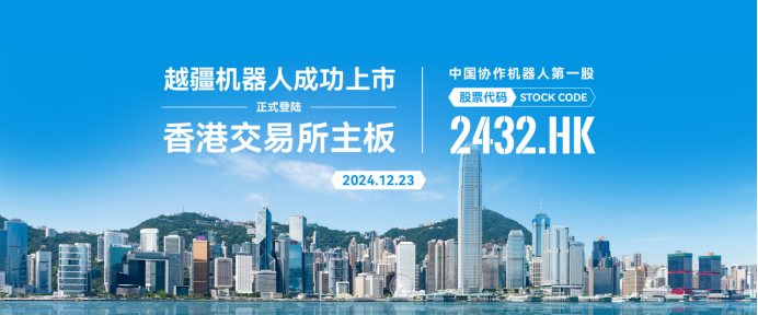 中國協作機器人第一股！越疆機器人成功上市